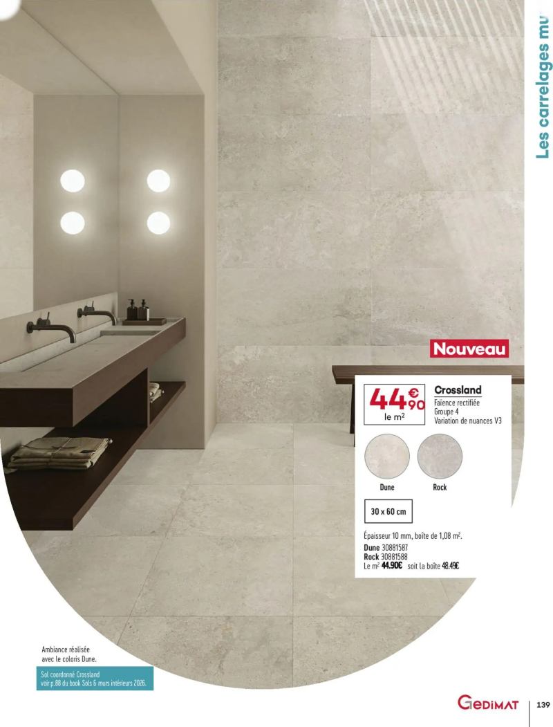 Gedimat catalogue du 01/04 – page 139