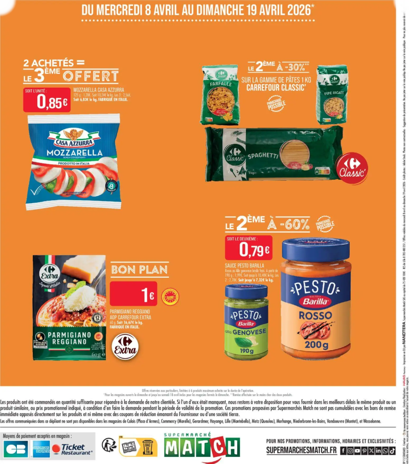 Supermarchés Match catalogue du 08/04 – page 16