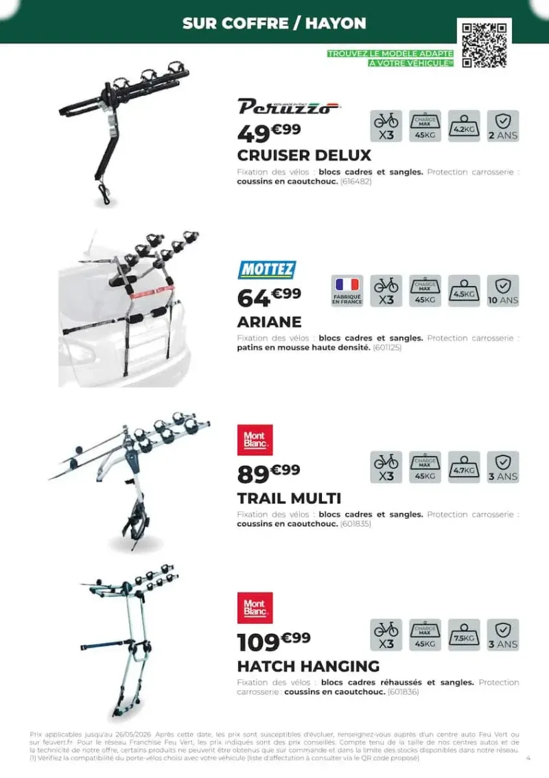 Feu Vert catalogue du 13/04 au 01/01/2027 – page 4