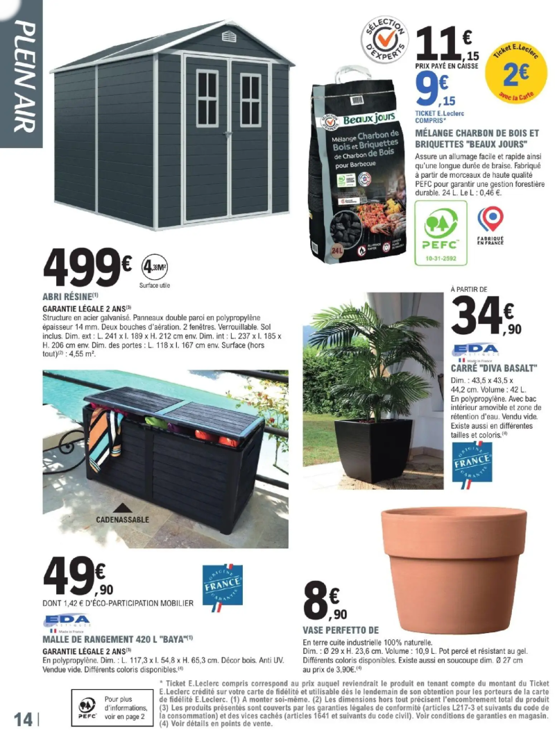 Brico E.Leclerc catalogue du 07/04 – page 14