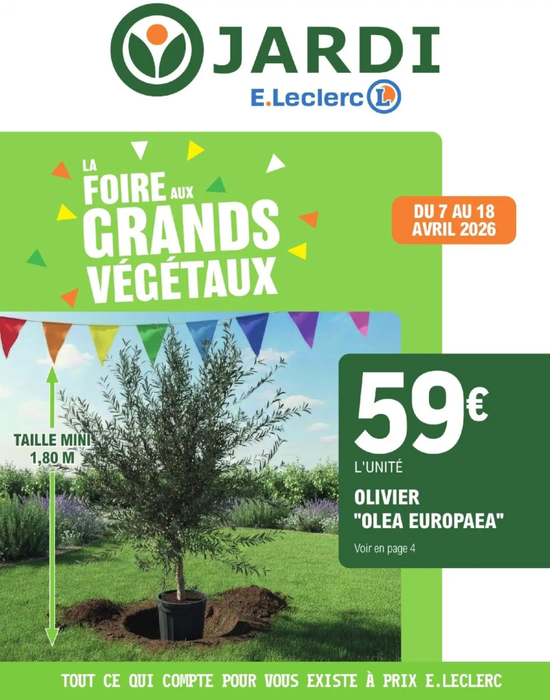 Brico E.Leclerc catalogue du 07/04 – page 1