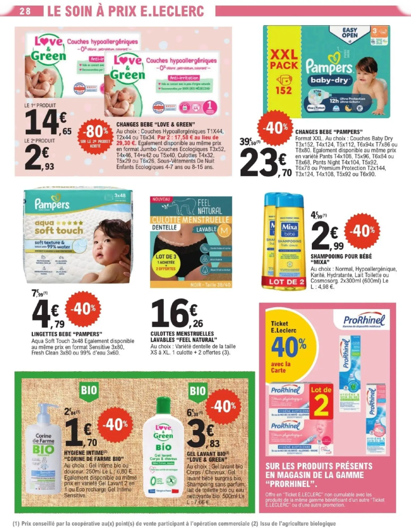 E.Leclerc catalogue du 07/04 – page 28