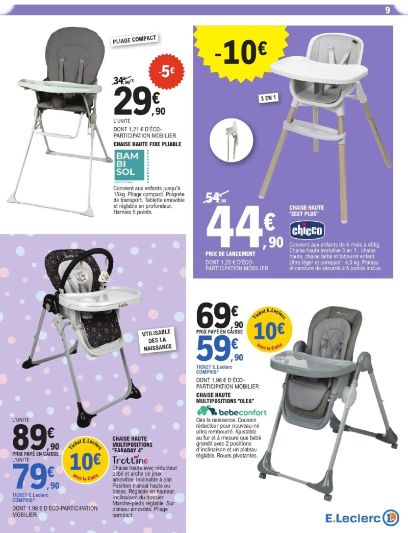 E.Leclerc catalogue du 07/04 – page 9