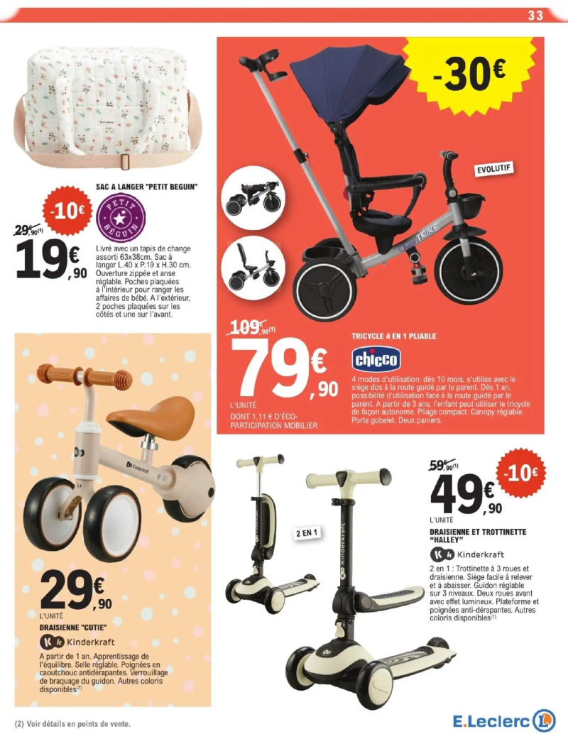 E.Leclerc catalogue du 07/04 – page 33