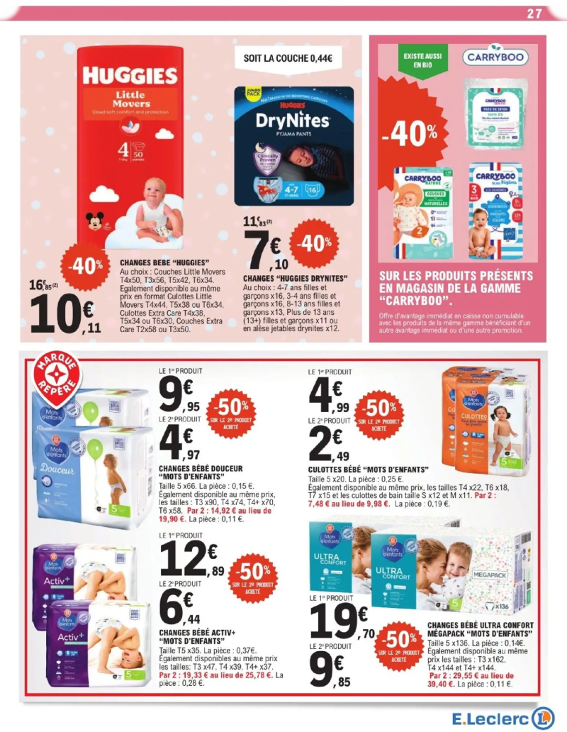 E.Leclerc catalogue du 07/04 – page 27