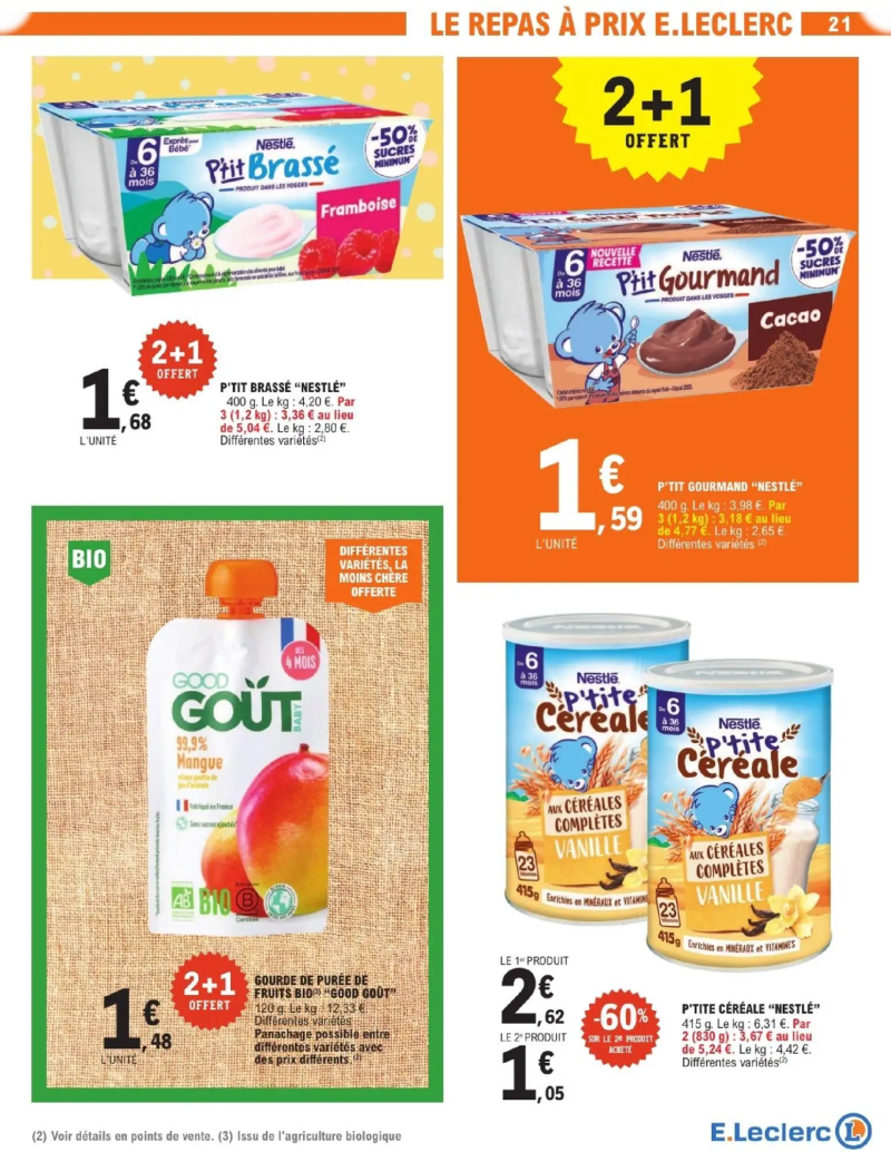 E.Leclerc catalogue du 07/04 – page 21