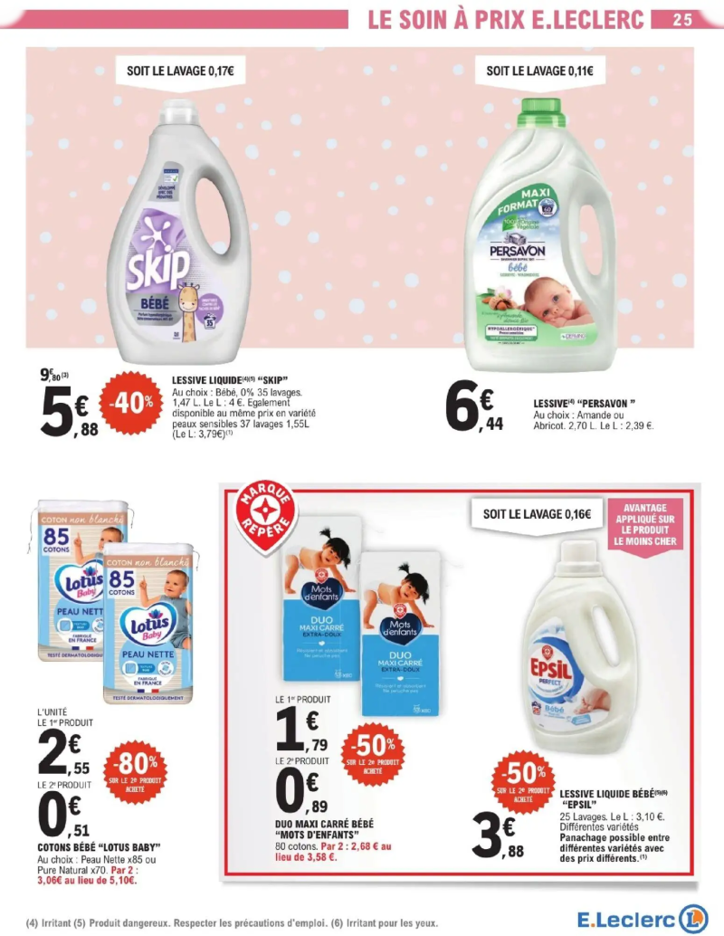 E.Leclerc catalogue du 07/04 – page 25