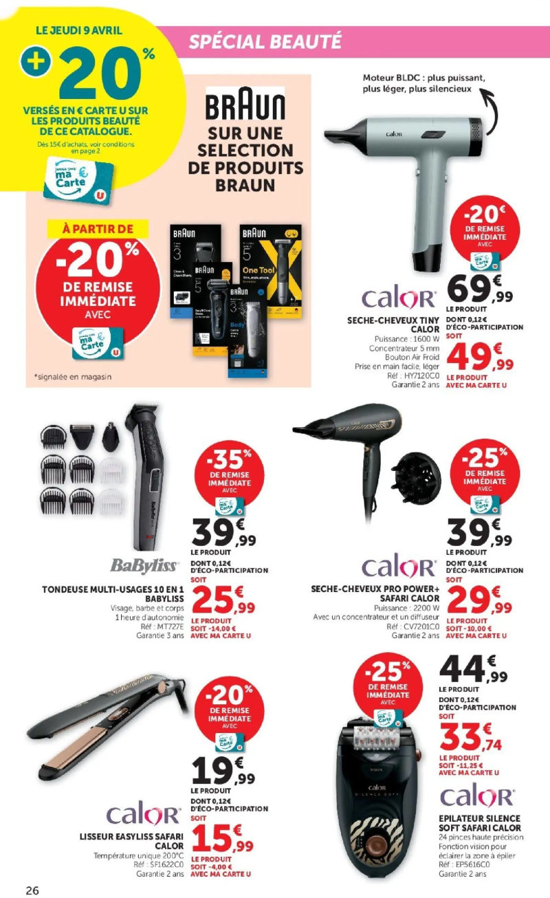 Hyper U catalogue du 08/04 – page 26