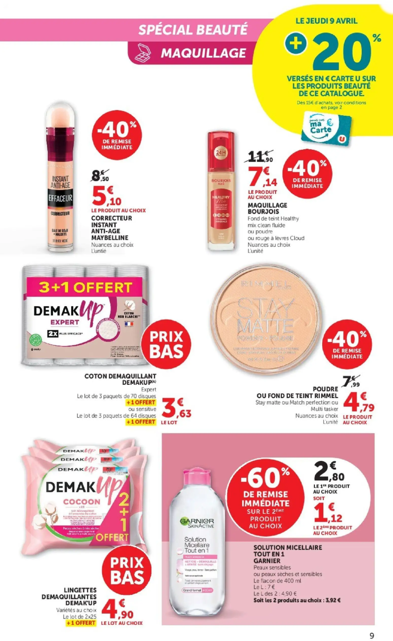 Hyper U catalogue du 08/04 – page 9