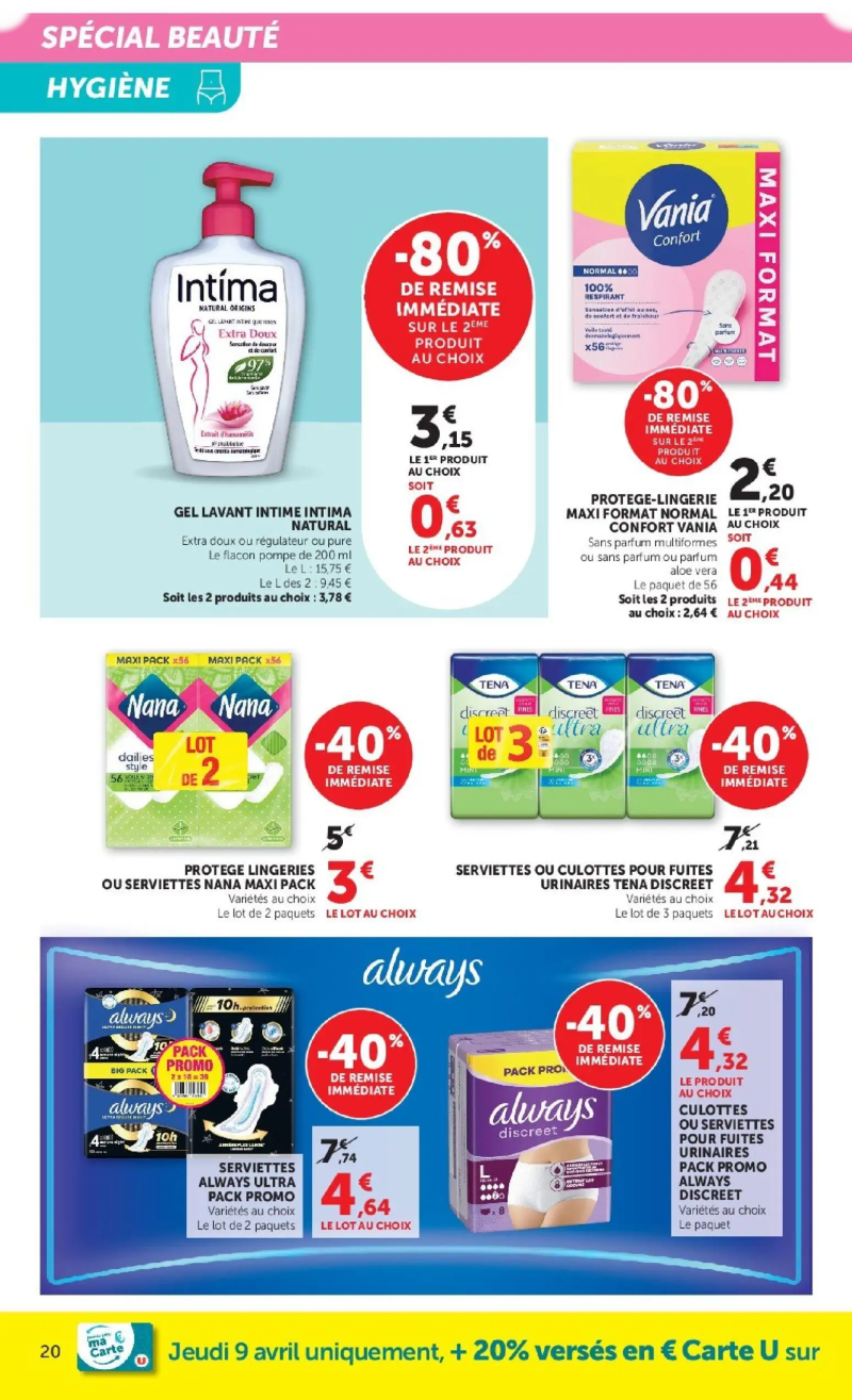Hyper U catalogue du 08/04 – page 20