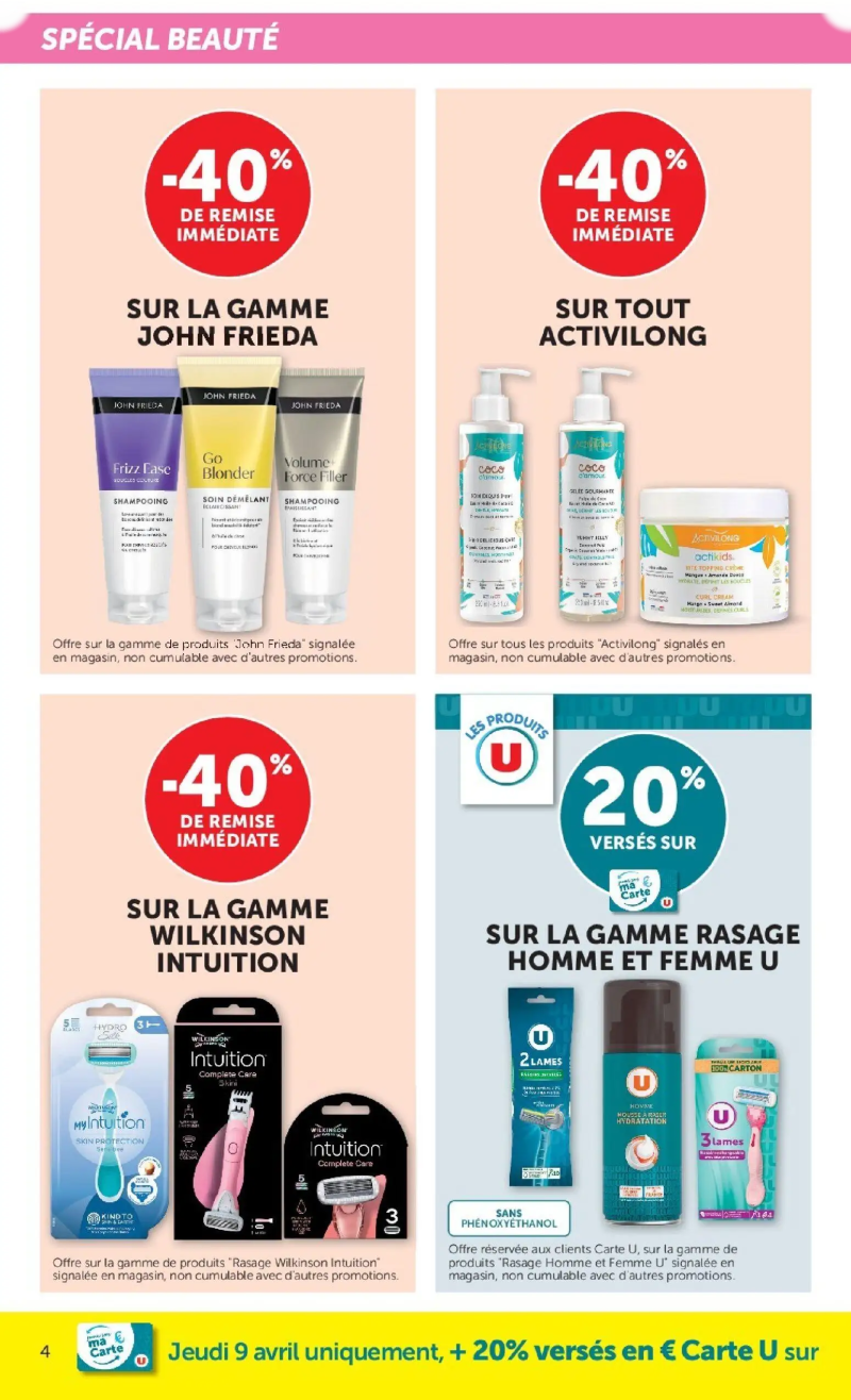 Hyper U catalogue du 08/04 – page 4