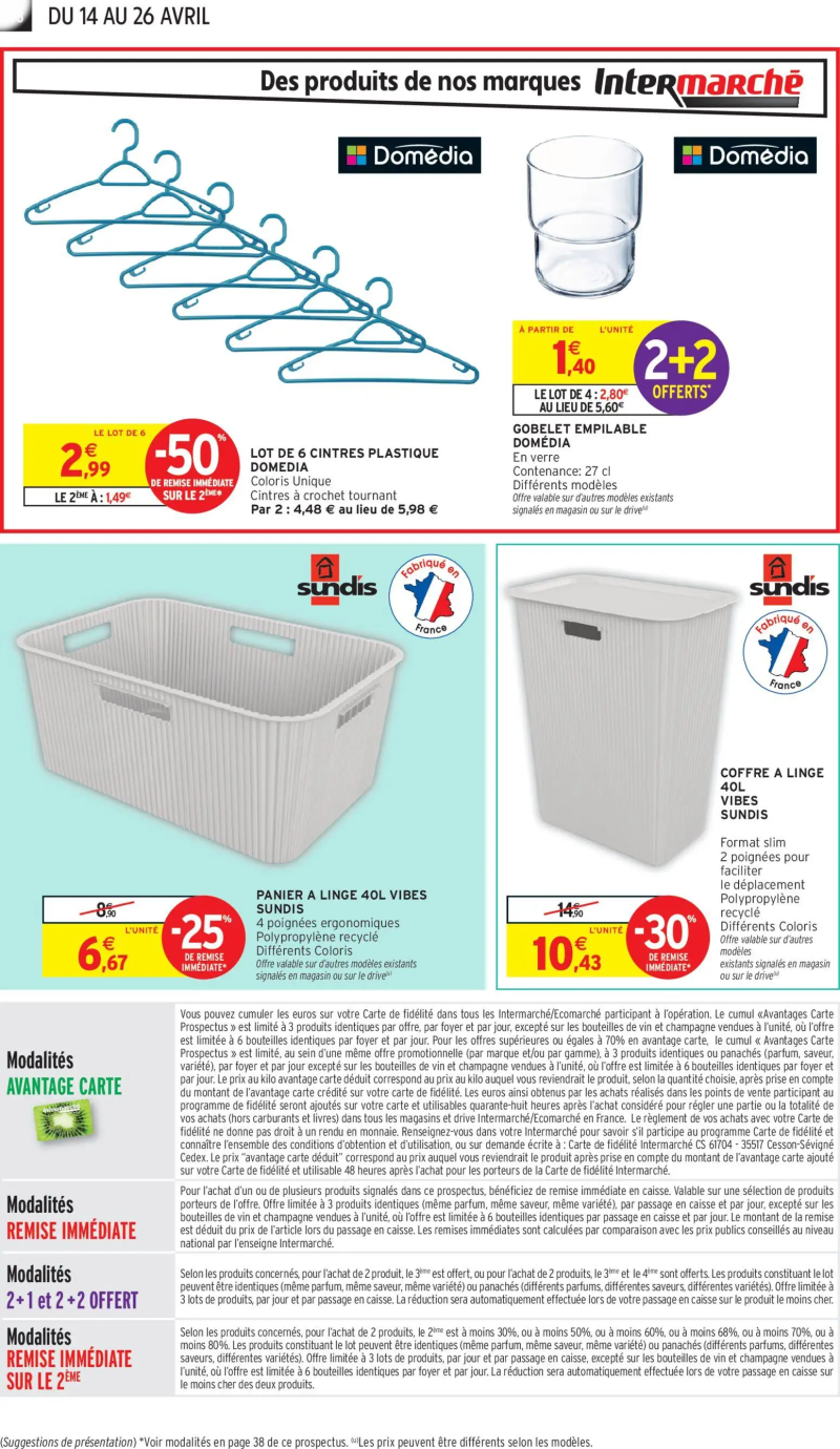Intermarche catalogue du 14/04 – page 38