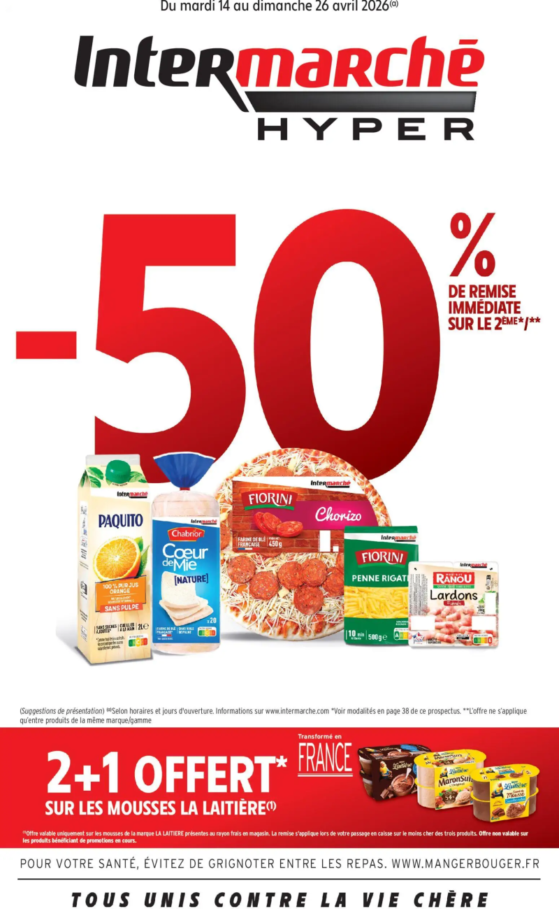 Intermarche catalogue du 14/04 – page 1