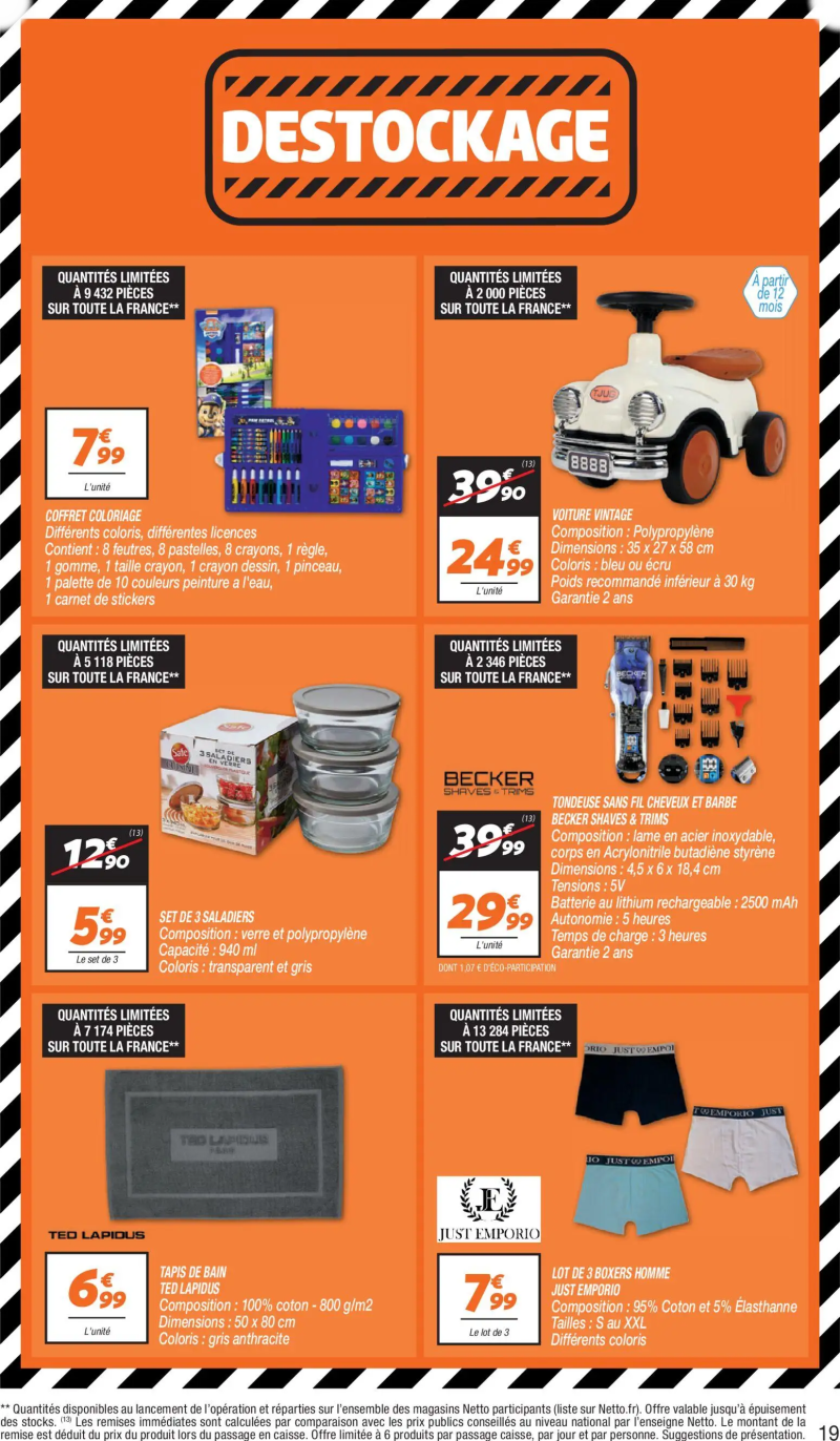 Netto catalogue du 14/04 – page 19