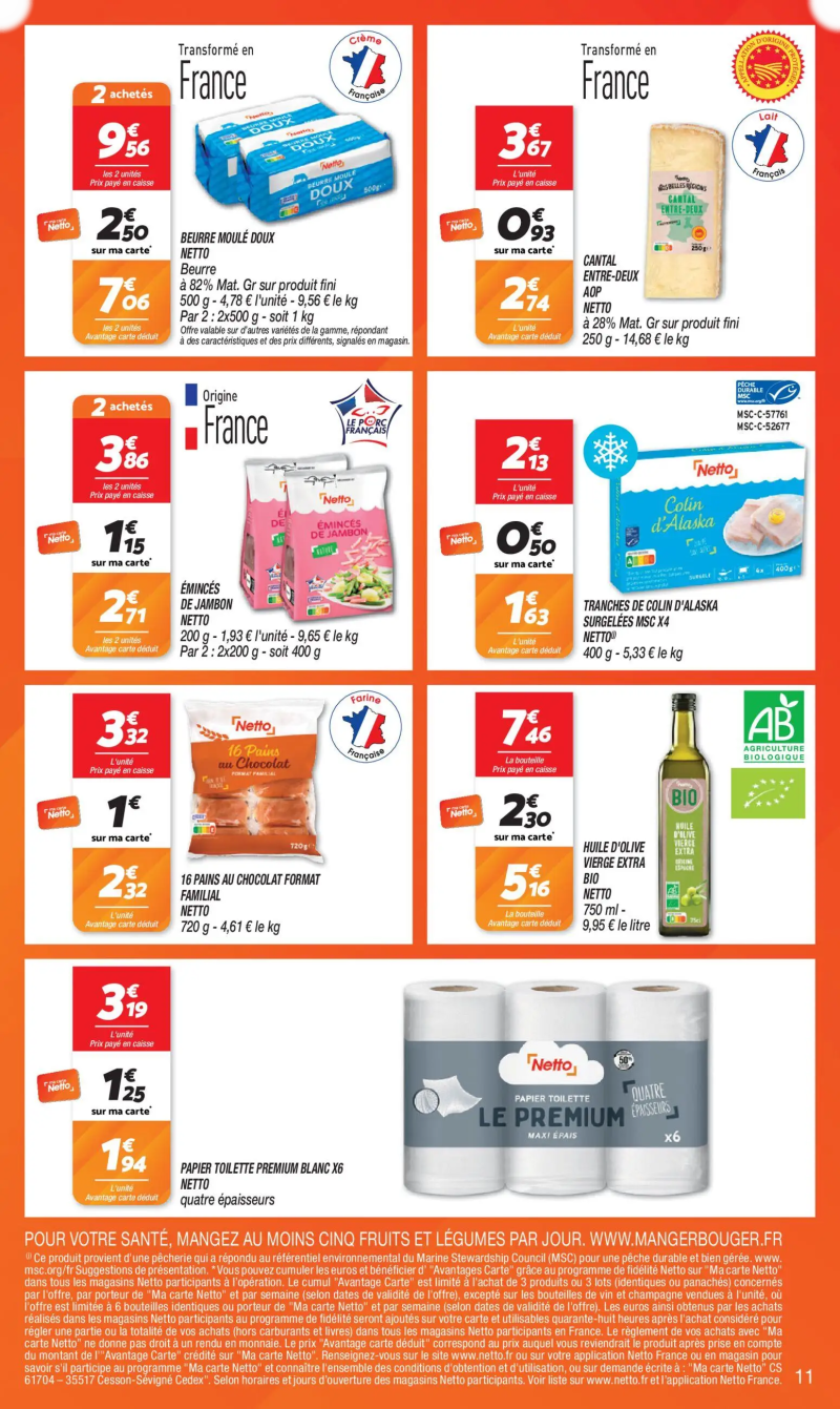 Netto catalogue du 14/04 – page 11