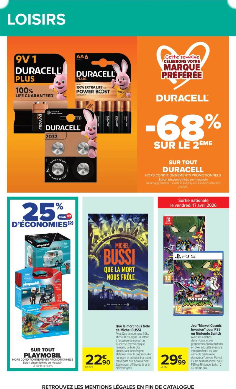 Carrefour catalogue du 14/04 – page 61