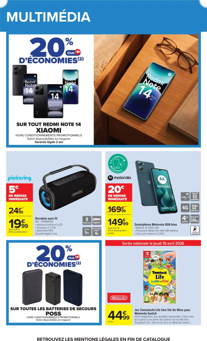 Carrefour catalogue du 14/04 – page 63