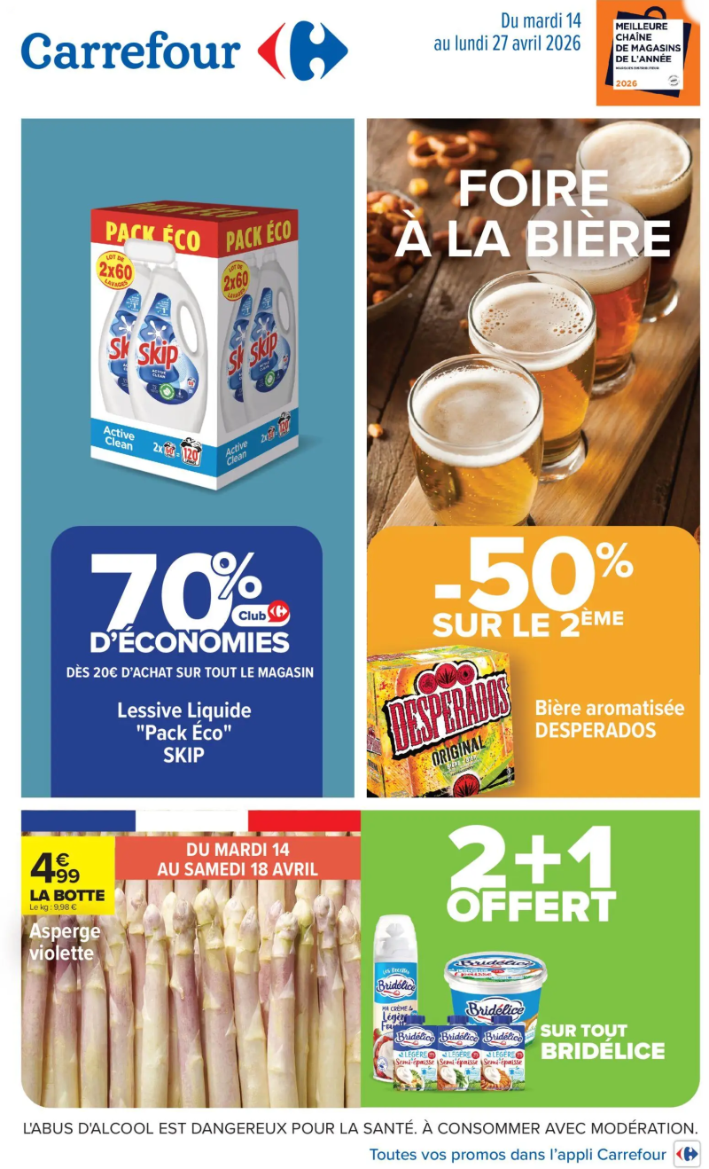 Carrefour catalogue du 14/04 – page 1