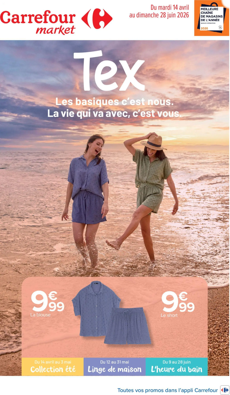 Carrefour Market catalogue du 14/04 – page 1