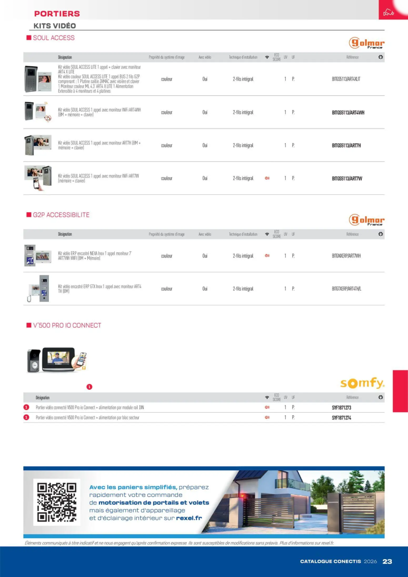 Rexel                                                     catalogue du 10/04 – page 23