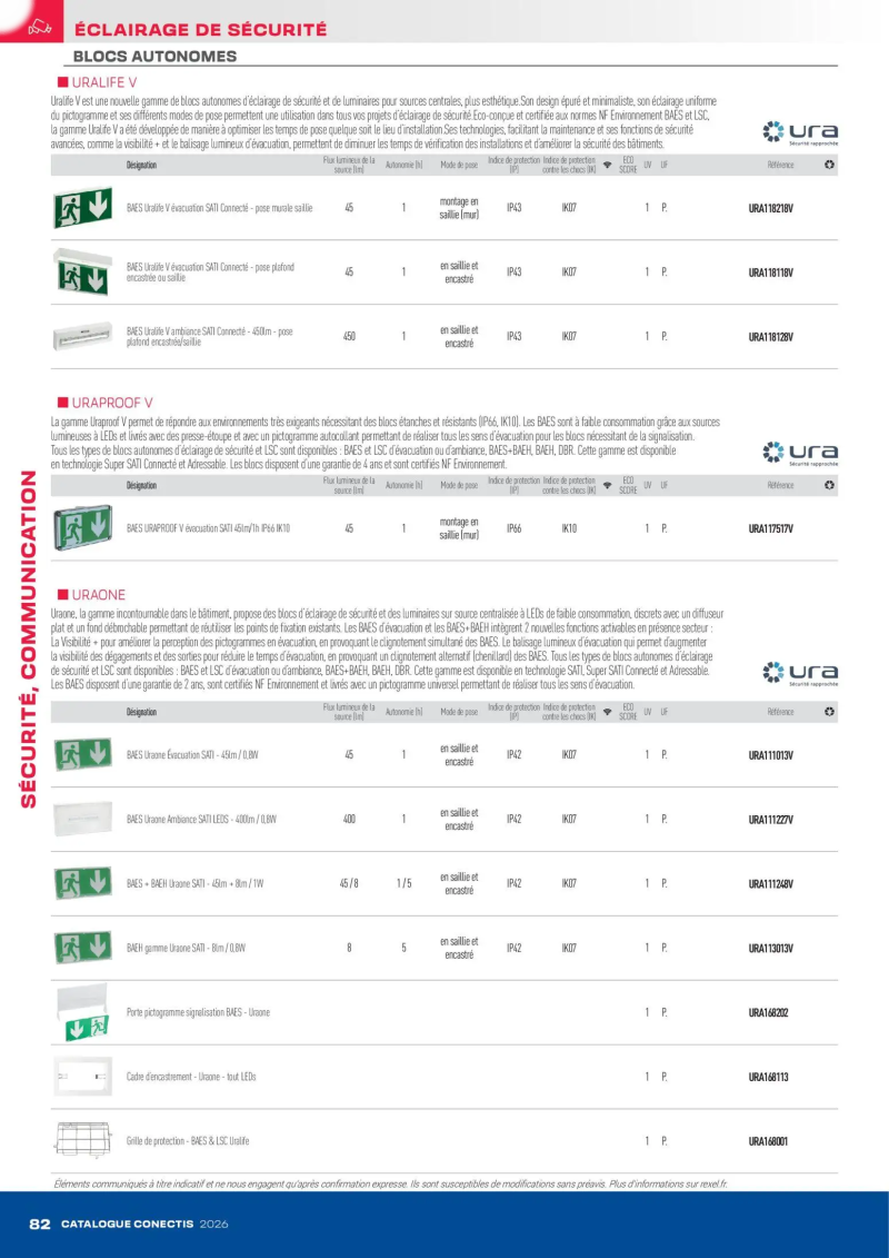 Rexel                                                     catalogue du 10/04 – page 82