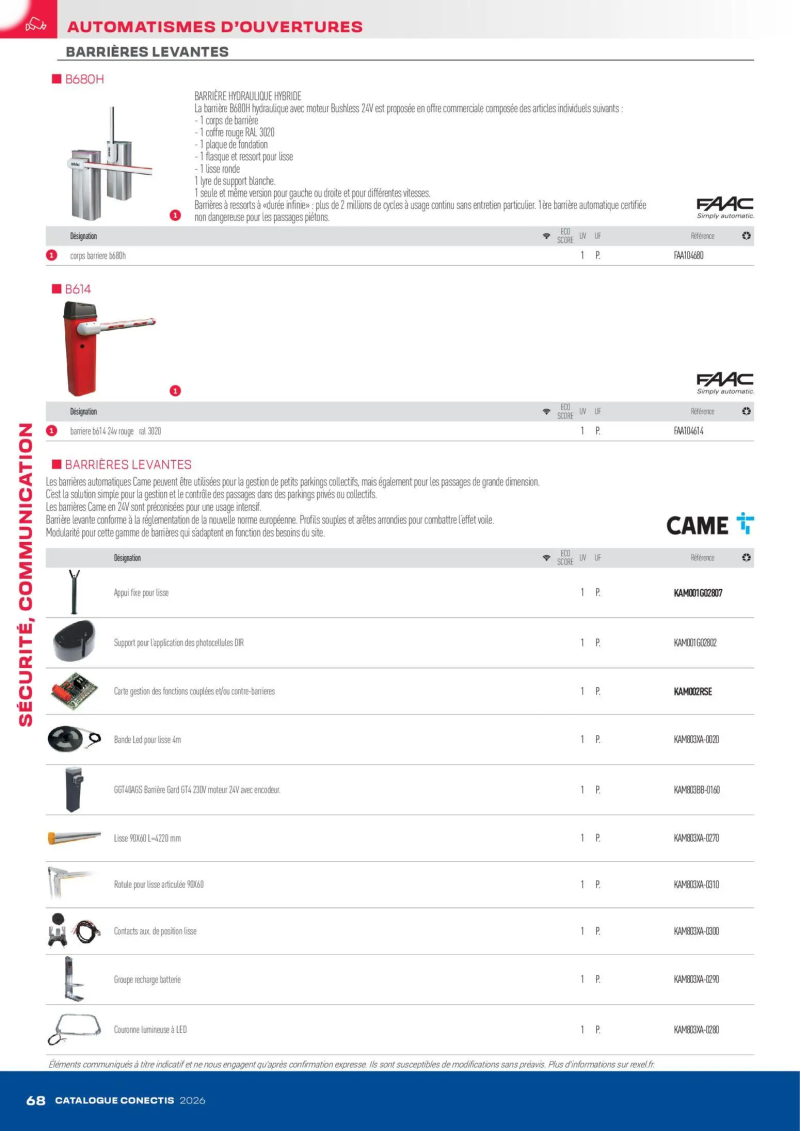 Rexel                                                     catalogue du 10/04 – page 68