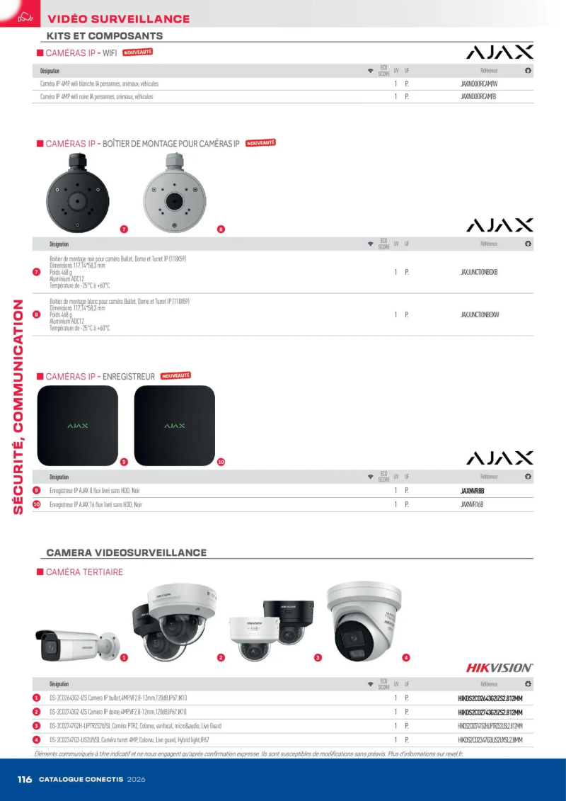 Rexel                                                     catalogue du 10/04 – page 116