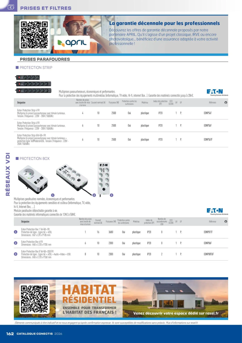 Rexel                                                     catalogue du 10/04 – page 162