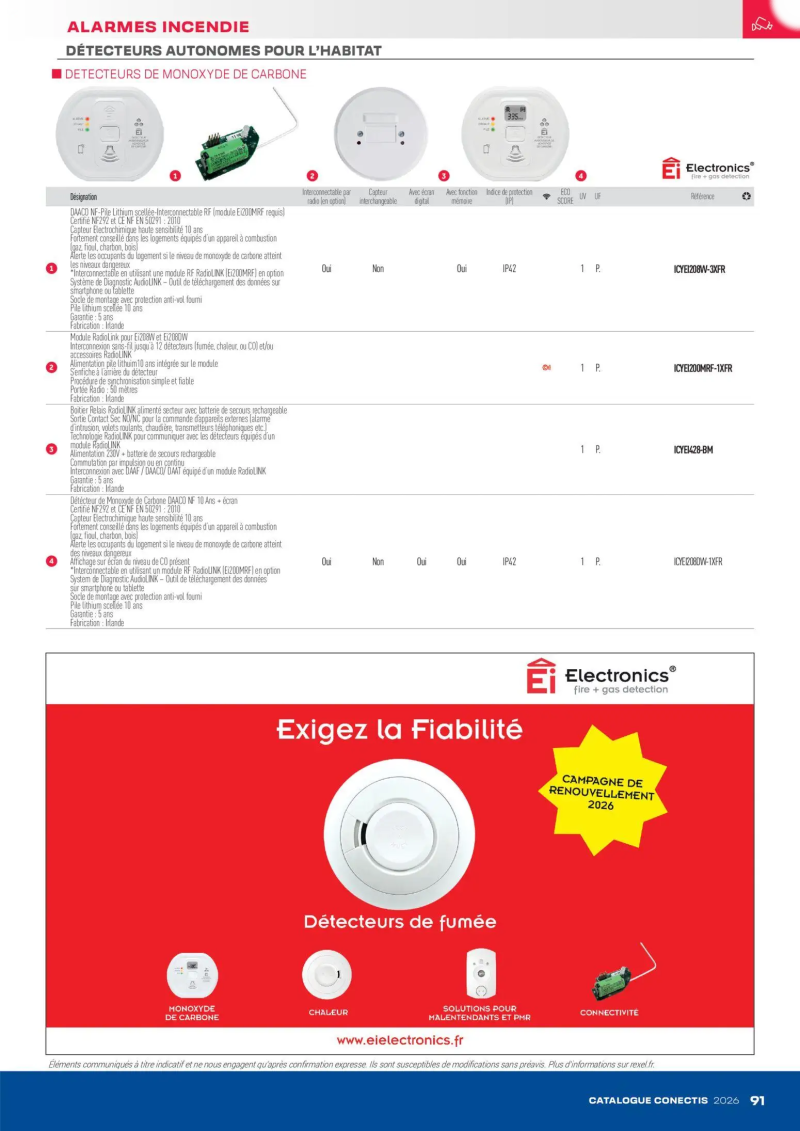 Rexel                                                     catalogue du 10/04 – page 91