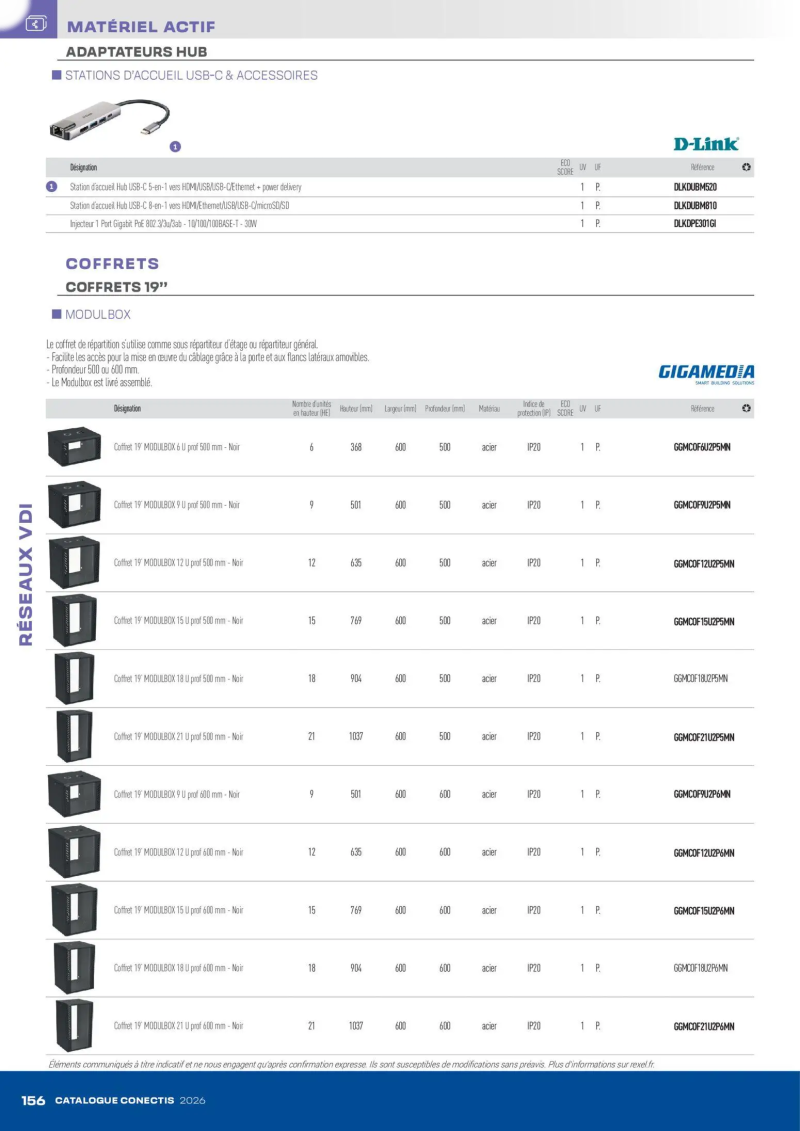 Rexel                                                     catalogue du 10/04 – page 156