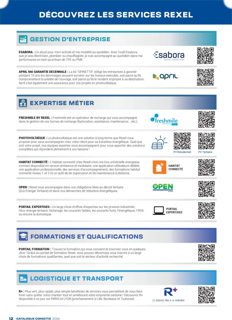 Rexel                                                     catalogue du 10/04 – page 12