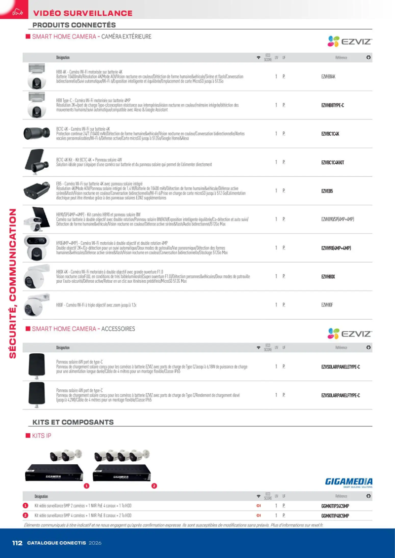 Rexel                                                     catalogue du 10/04 – page 112
