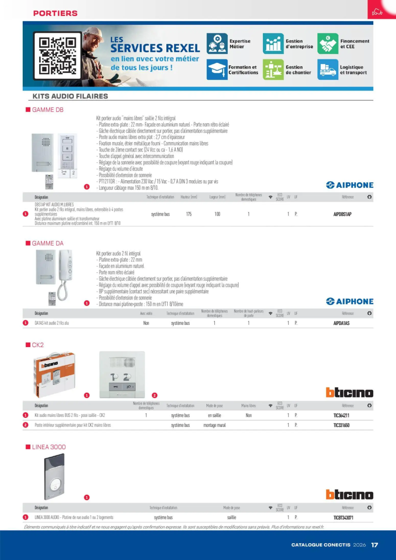 Rexel                                                     catalogue du 10/04 – page 17