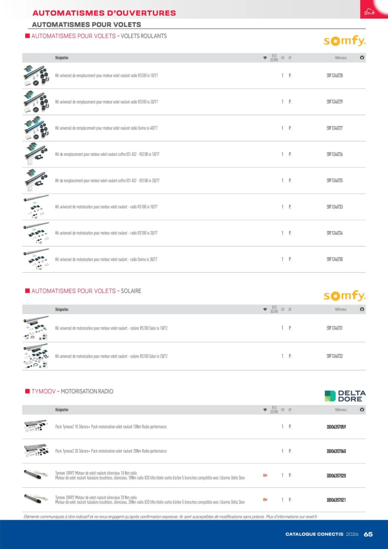 Rexel                                                     catalogue du 10/04 – page 65