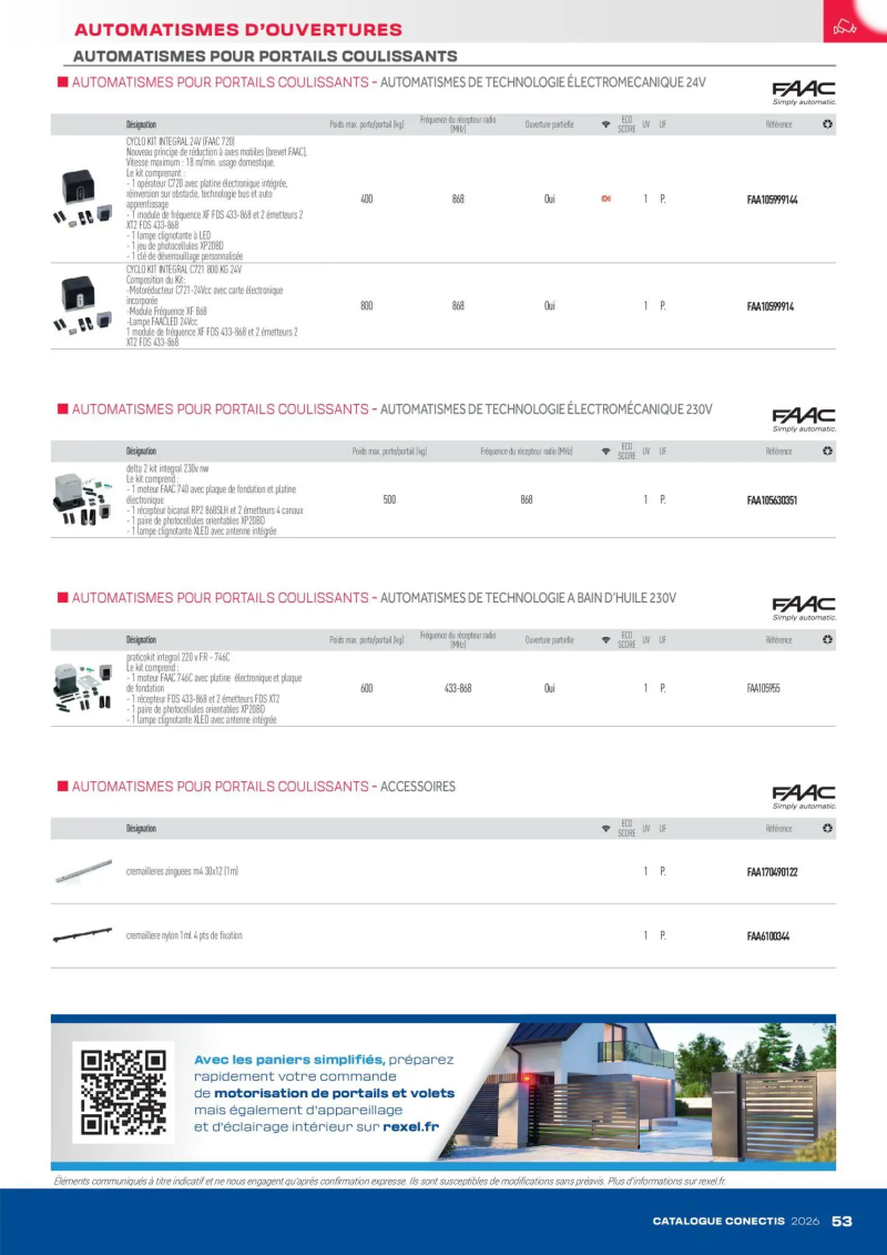 Rexel                                                     catalogue du 10/04 – page 53