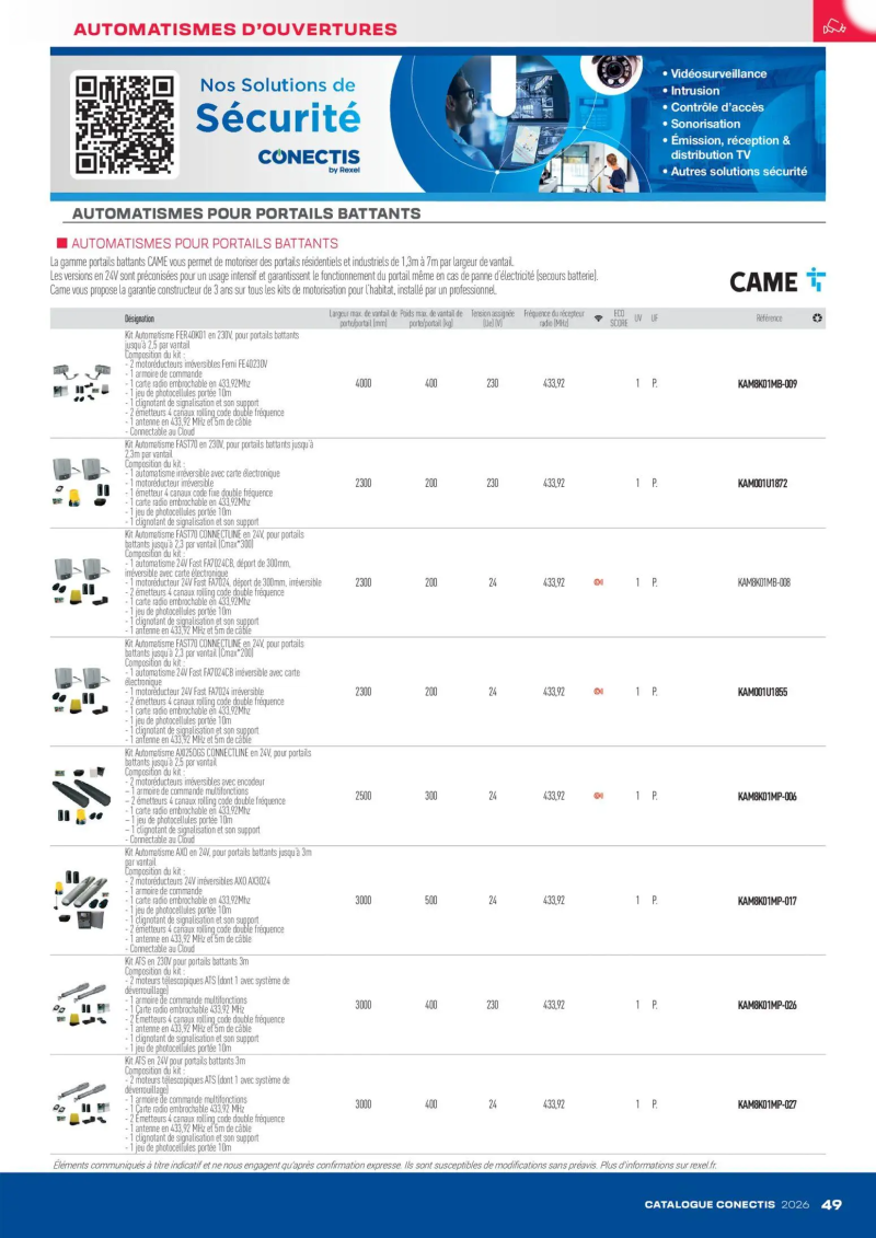 Rexel                                                     catalogue du 10/04 – page 49