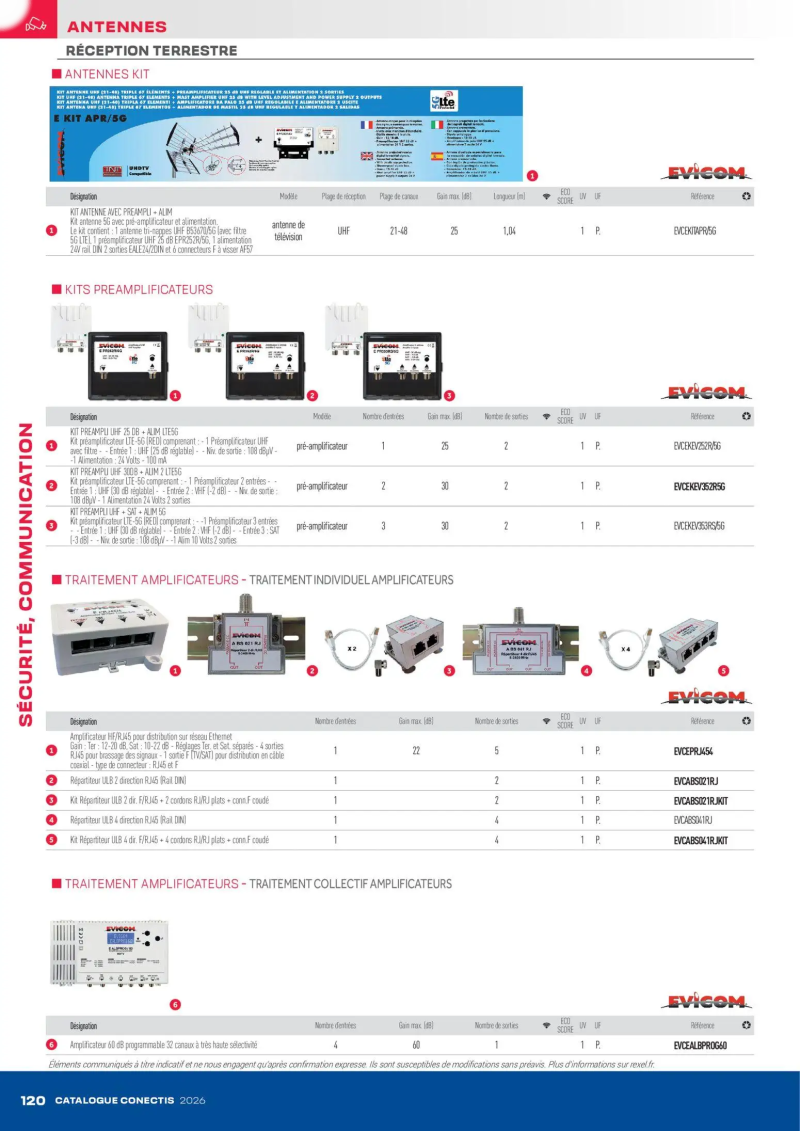 Rexel                                                     catalogue du 10/04 – page 120