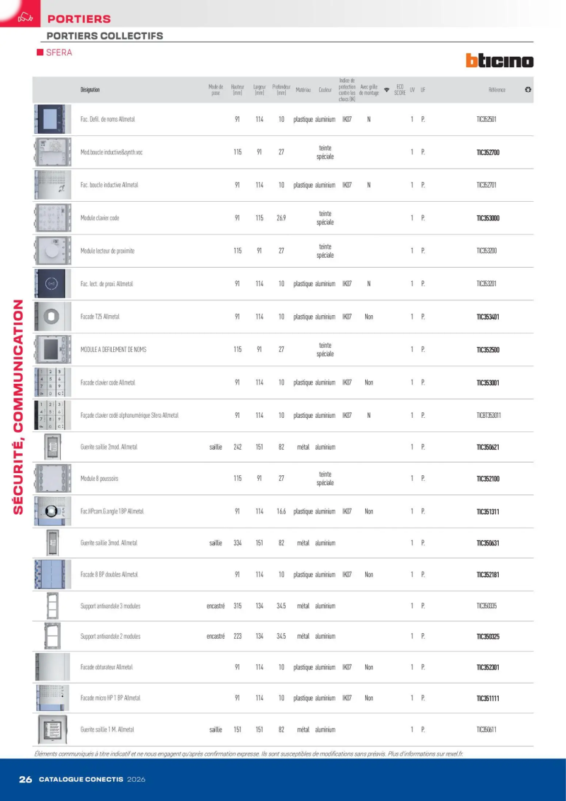 Rexel                                                     catalogue du 10/04 – page 26