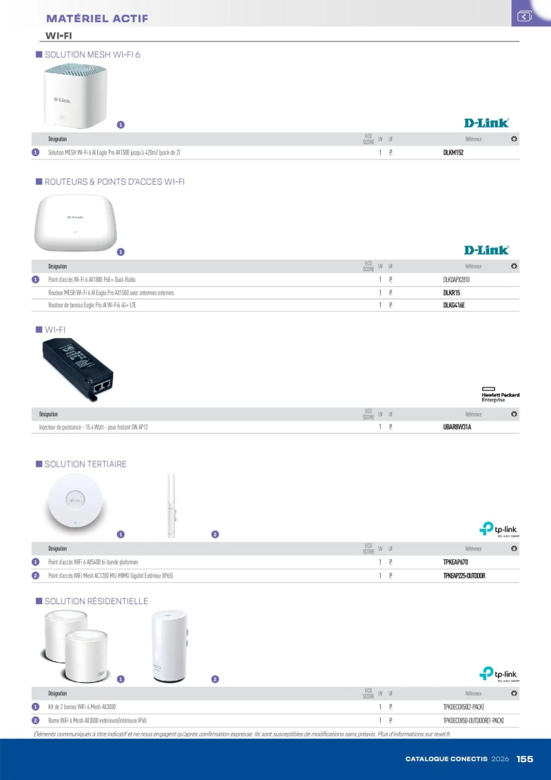 Rexel                                                     catalogue du 10/04 – page 155