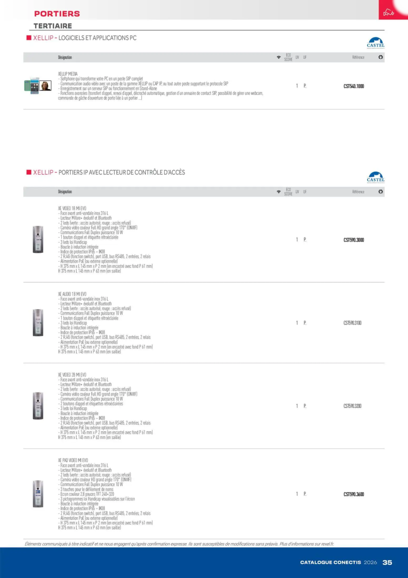 Rexel                                                     catalogue du 10/04 – page 35