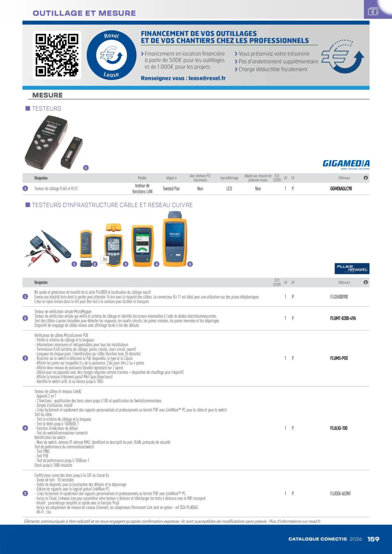 Rexel                                                     catalogue du 10/04 – page 159