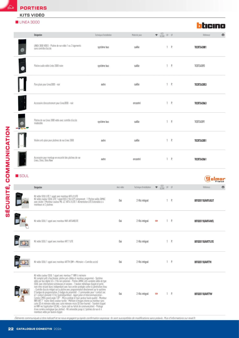 Rexel                                                     catalogue du 10/04 – page 22