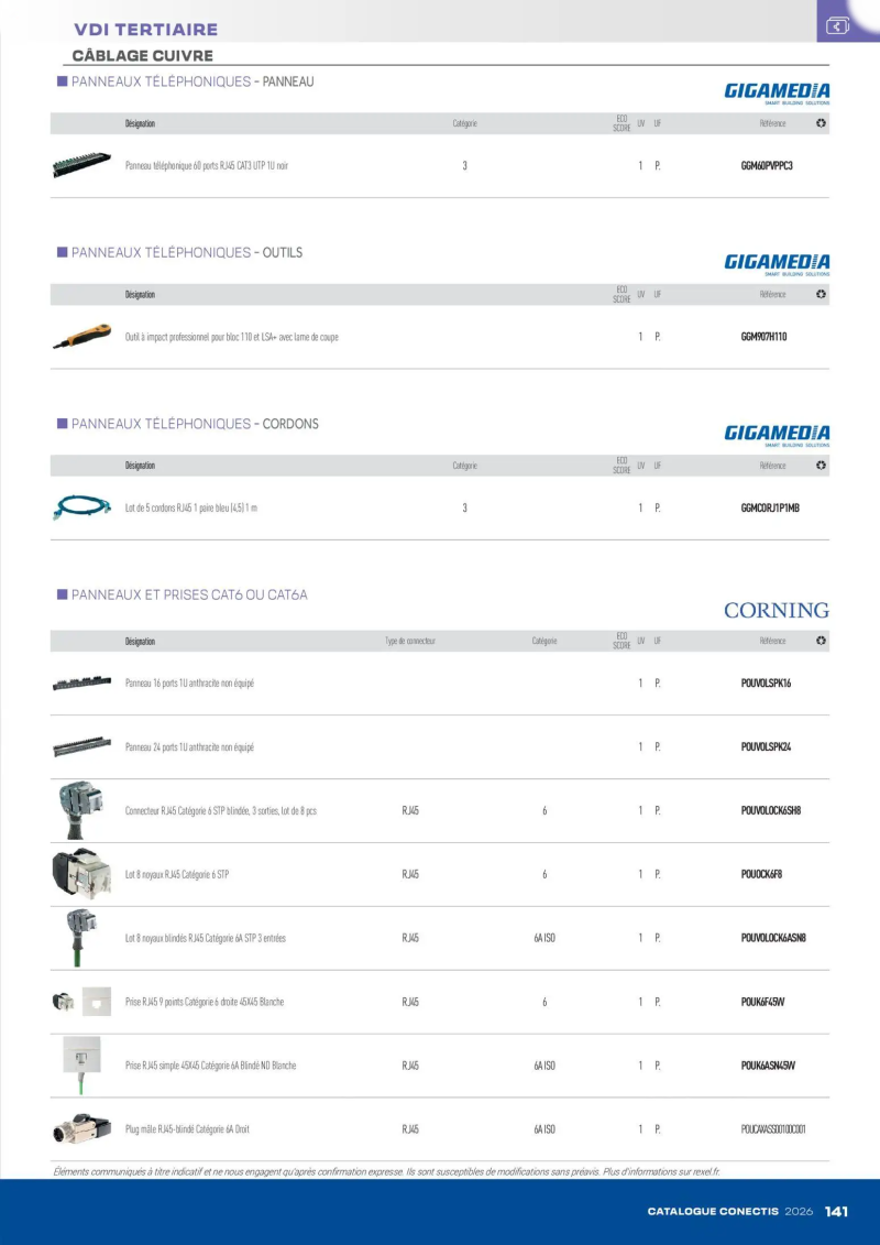 Rexel                                                     catalogue du 10/04 – page 141