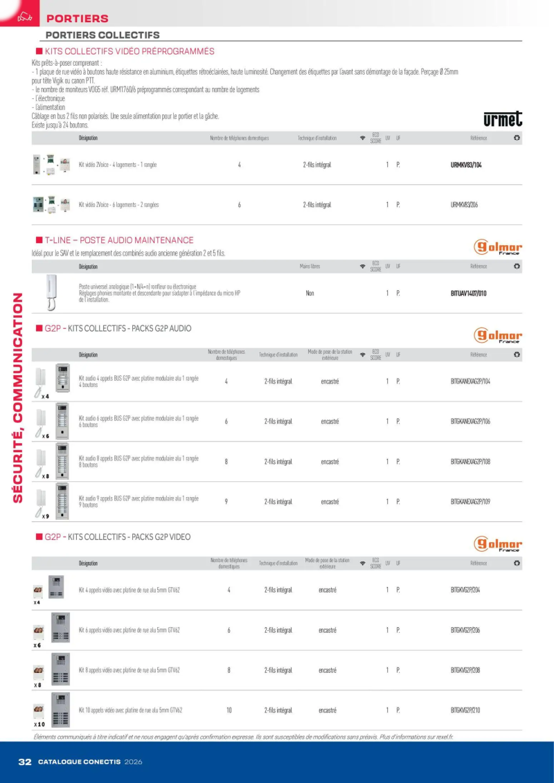 Rexel                                                     catalogue du 10/04 – page 32