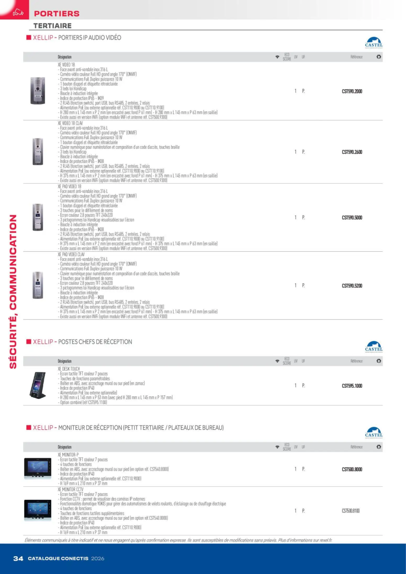Rexel                                                     catalogue du 10/04 – page 34