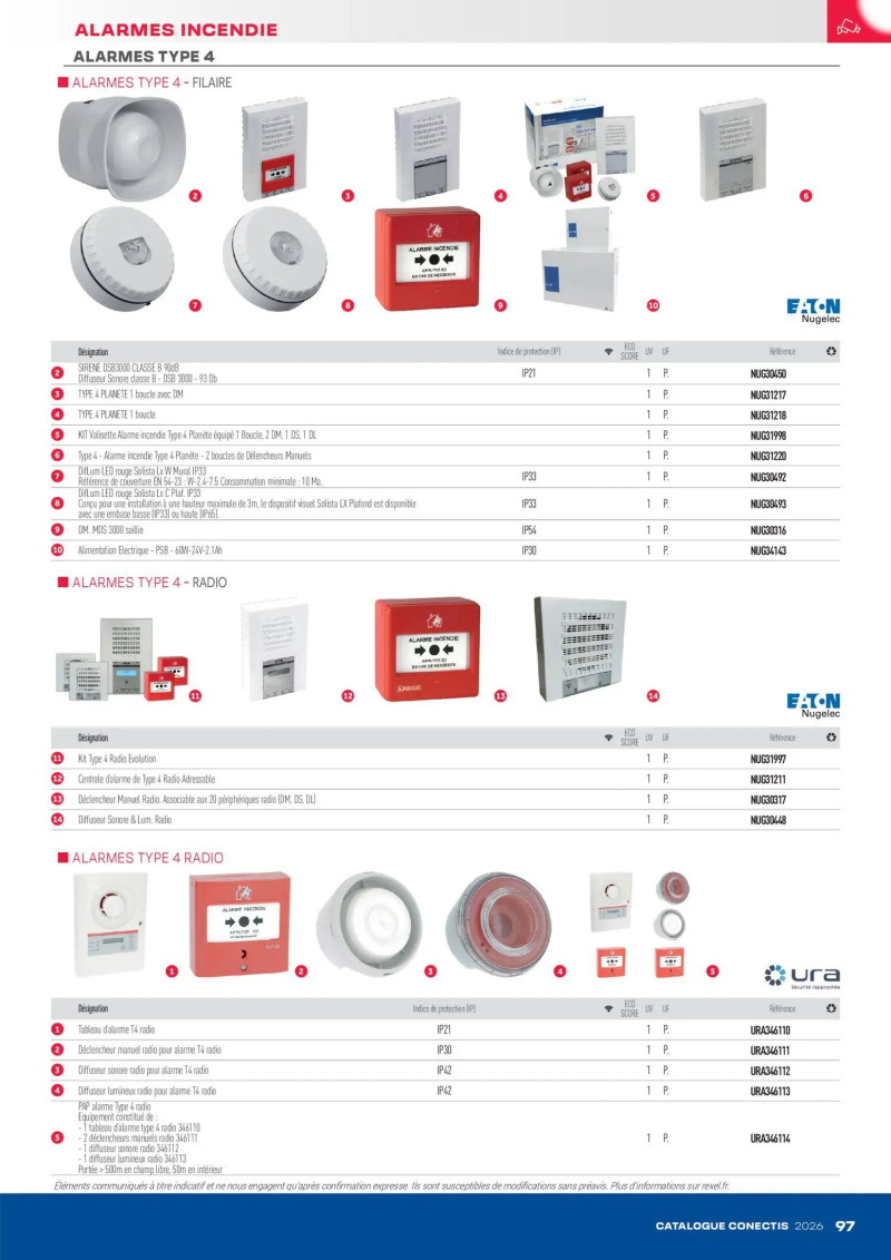 Rexel                                                     catalogue du 10/04 – page 97