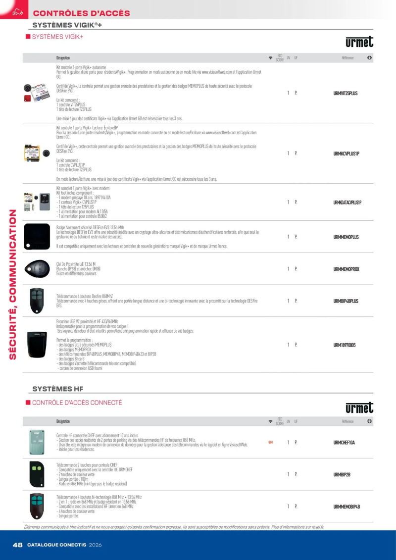 Rexel                                                     catalogue du 10/04 – page 48