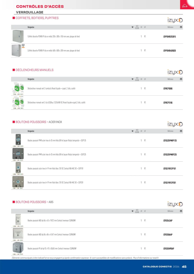Rexel                                                     catalogue du 10/04 – page 45