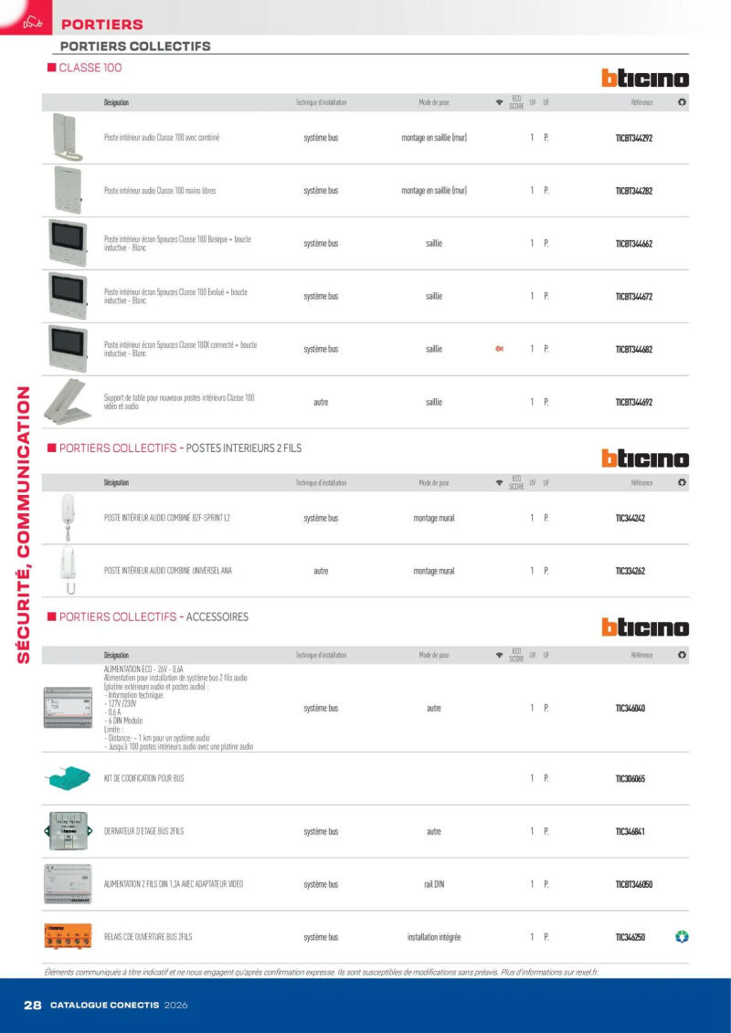 Rexel                                                     catalogue du 10/04 – page 28