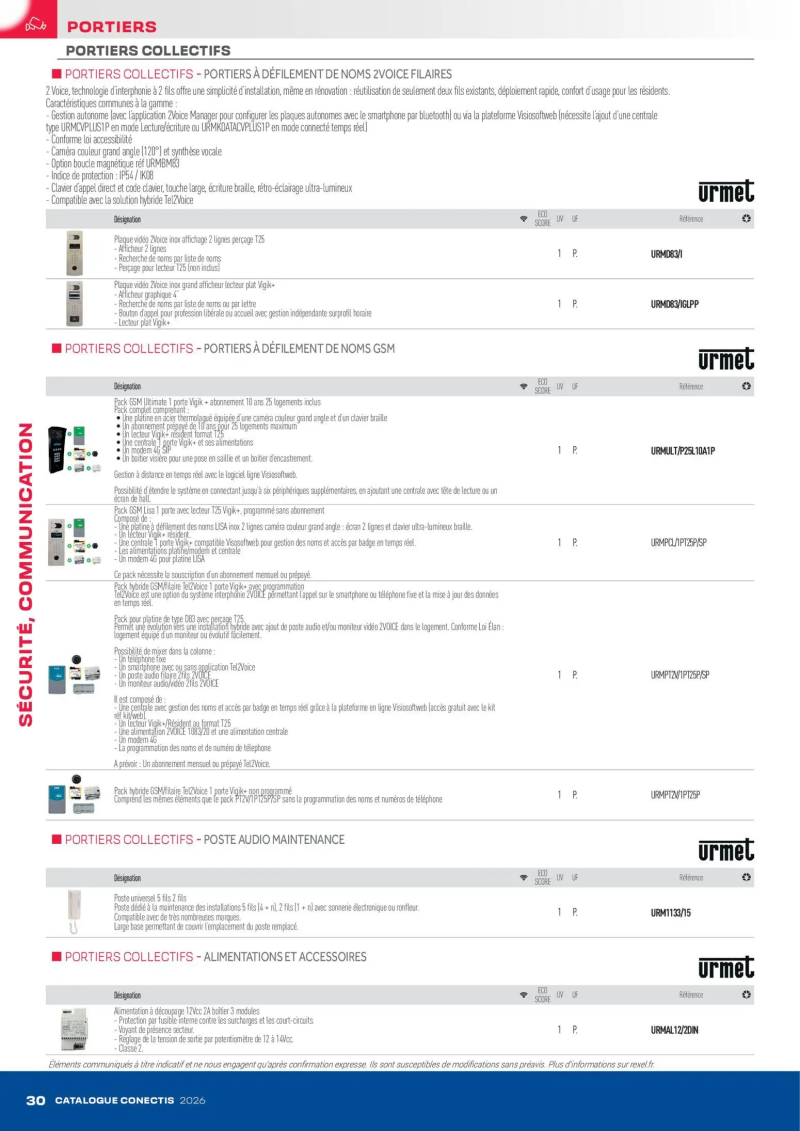 Rexel                                                     catalogue du 10/04 – page 30